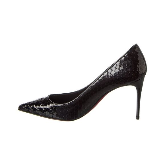 Christian Louboutin Kate 85 Embossed Leather Pump - Picture 2 of 5